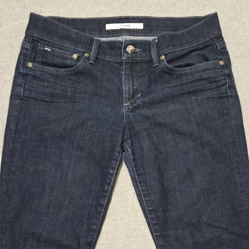 JOE'S Dark Blue Cigarette Style Slim Fit Straight Leg Denim Jeans Size 28